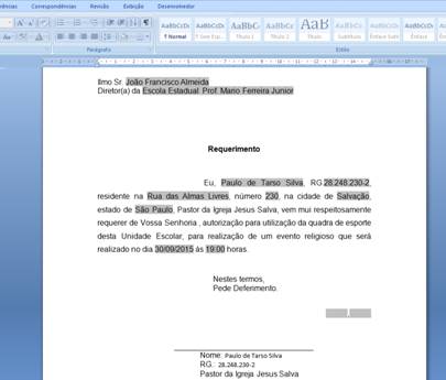 Formulário Formulário