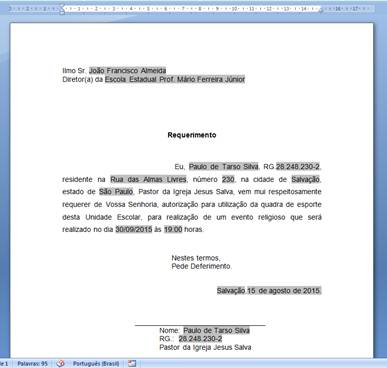 Formulário Formulário