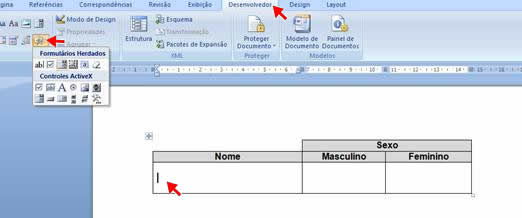 Formulários Herdados Formulários Herdados