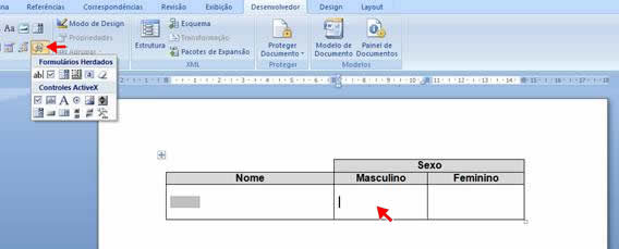 Formulários Herdados Formulários Herdados