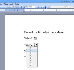 Campo de Formulário Texto Campo de Formulário Texto