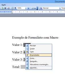 Propriedades Propriedades
