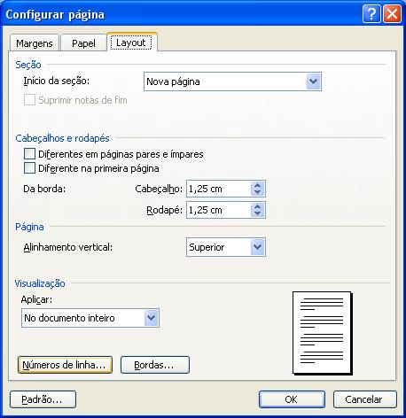 Configurar Página Configurar Página