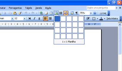 Inserir Planilha do Excel