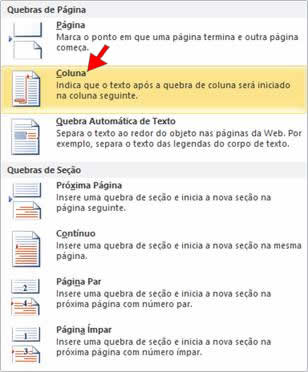 Quebra de Coluna Quebra de Coluna