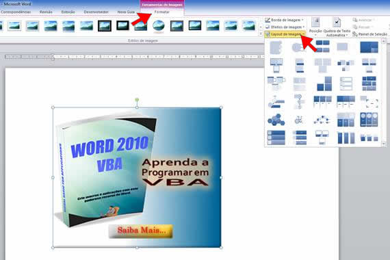 Layout de Imagem Layout de Imagem