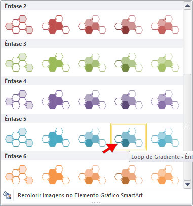 Loop de Gradiente - Ênfase 5