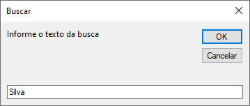 Buscar na Tabela buscar na tabela