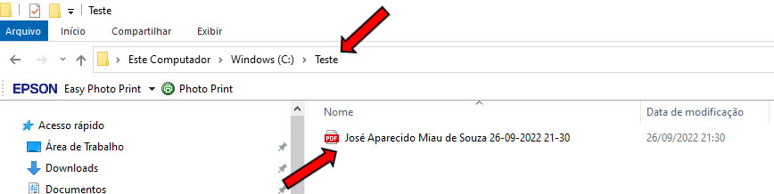 Documento Salvo em PDF Documento Salvo em PDF