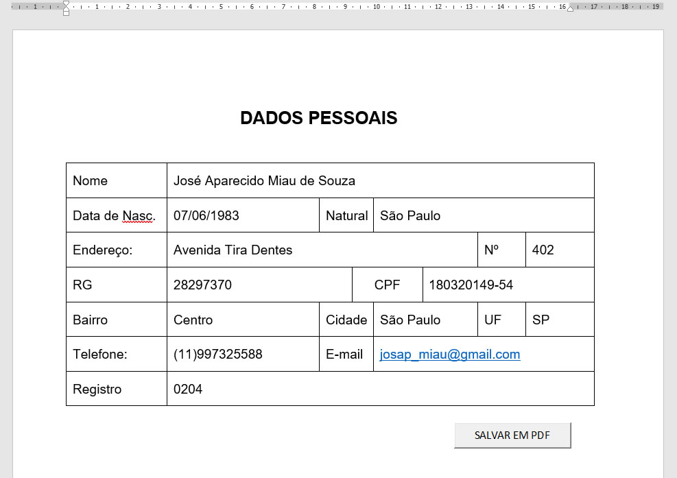 Salvar em PDF