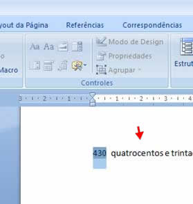 Número por extenso no Word Número por extenso no Word