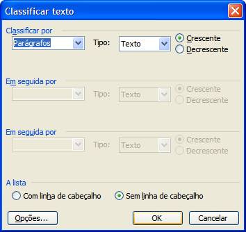 Classificar Texto Classificar Texto