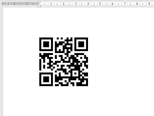 QR Code no Word