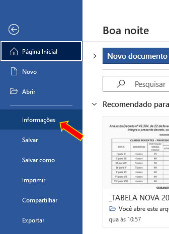Informações Informações