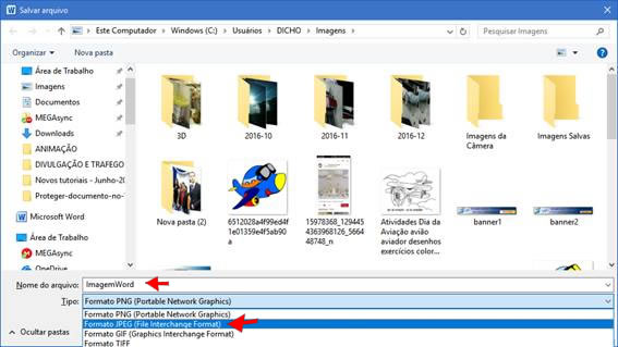 Salvar Arquivo como Imagem