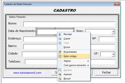 Exibir código - VBA Exibir código - VBA