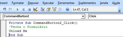 Código VBA Código VBA