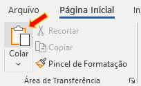 Comando Colar do Word Comando Colar do Word