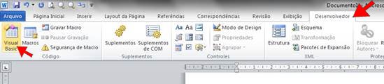 Editor do Visual Basic Editor do Visual Basic