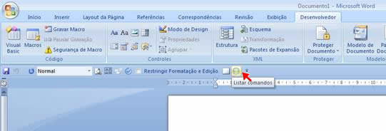 Listar Comandos Listar Comandos