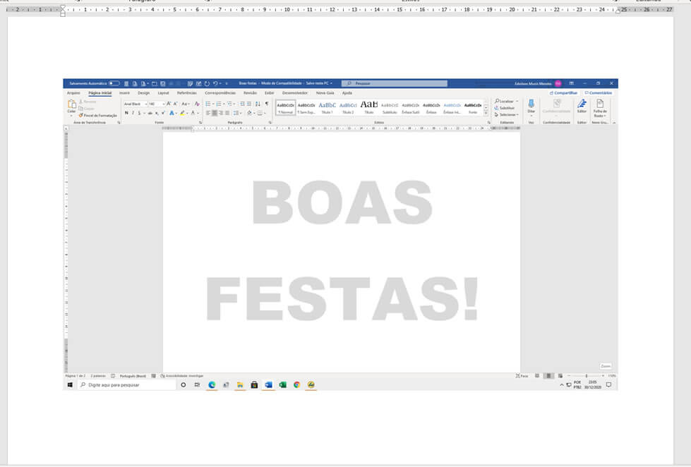 Print da primeira página Print da primeira página