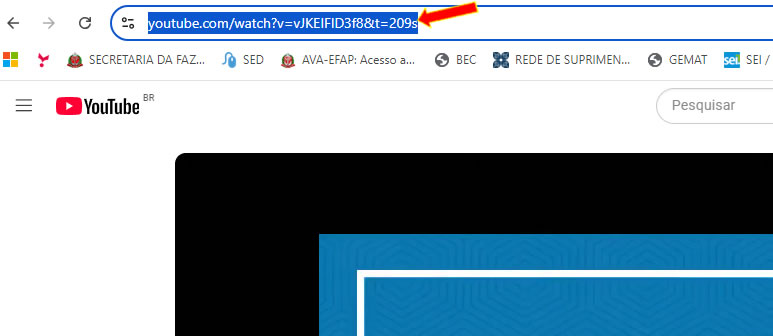 Copiar endereço do vídeoonline Copiar endereço do vídeo online
