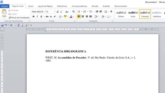Referência Bibliográfica Referência Bibliográfica