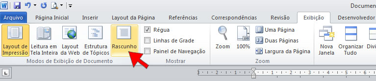 Modo Rascunho Modo Rascunho