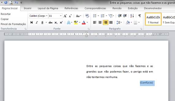 como usar epígrafe como usar epígrafe