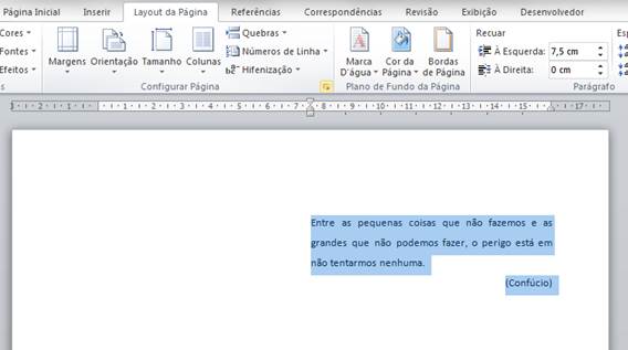 Exibir a Caixa de Diálogo Configurar Página Exibir a Caixa de Diálogo Configurar Página
