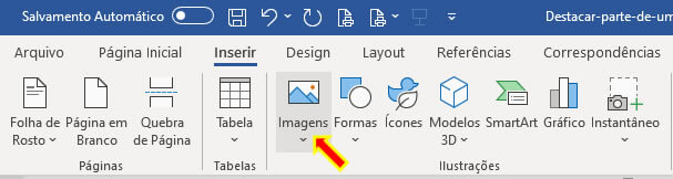 Inserir Imagem Inserir Imagem