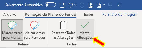 Manter Alterações Manter Alterações