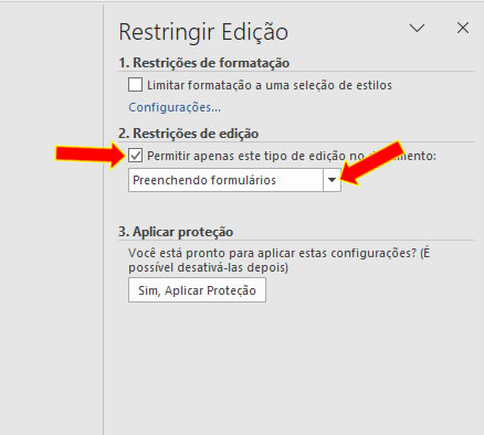 Proteção de Formulário Proteção de Formulário