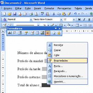 Propriedades Propriedades