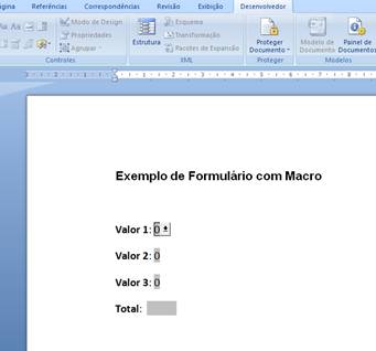 Formulário Formulário