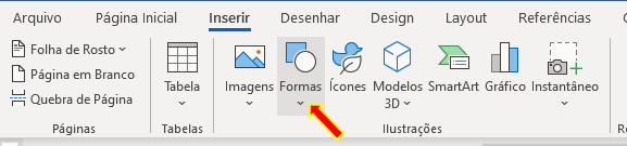 Inserir Formas Inserir Formas
