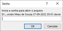 Informar senha informar senha