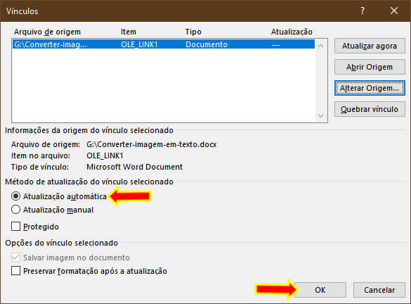 Atualização Automática Atualização Automática