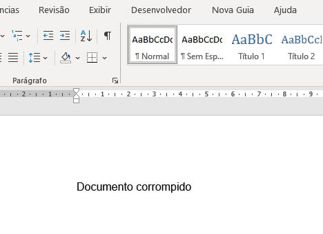 Documento Corrompido