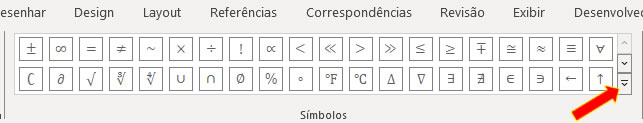 Mais símbolos Mais símbolos