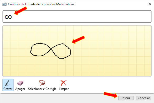 Símbolo do Infinito a Mão Livre Simbolo Infinito a Mão Livre