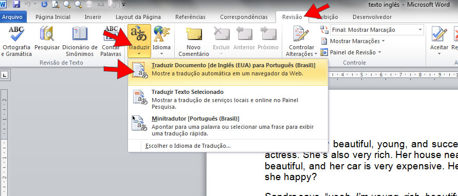 Tradutor de inglês para português Tradutor de inglês para português